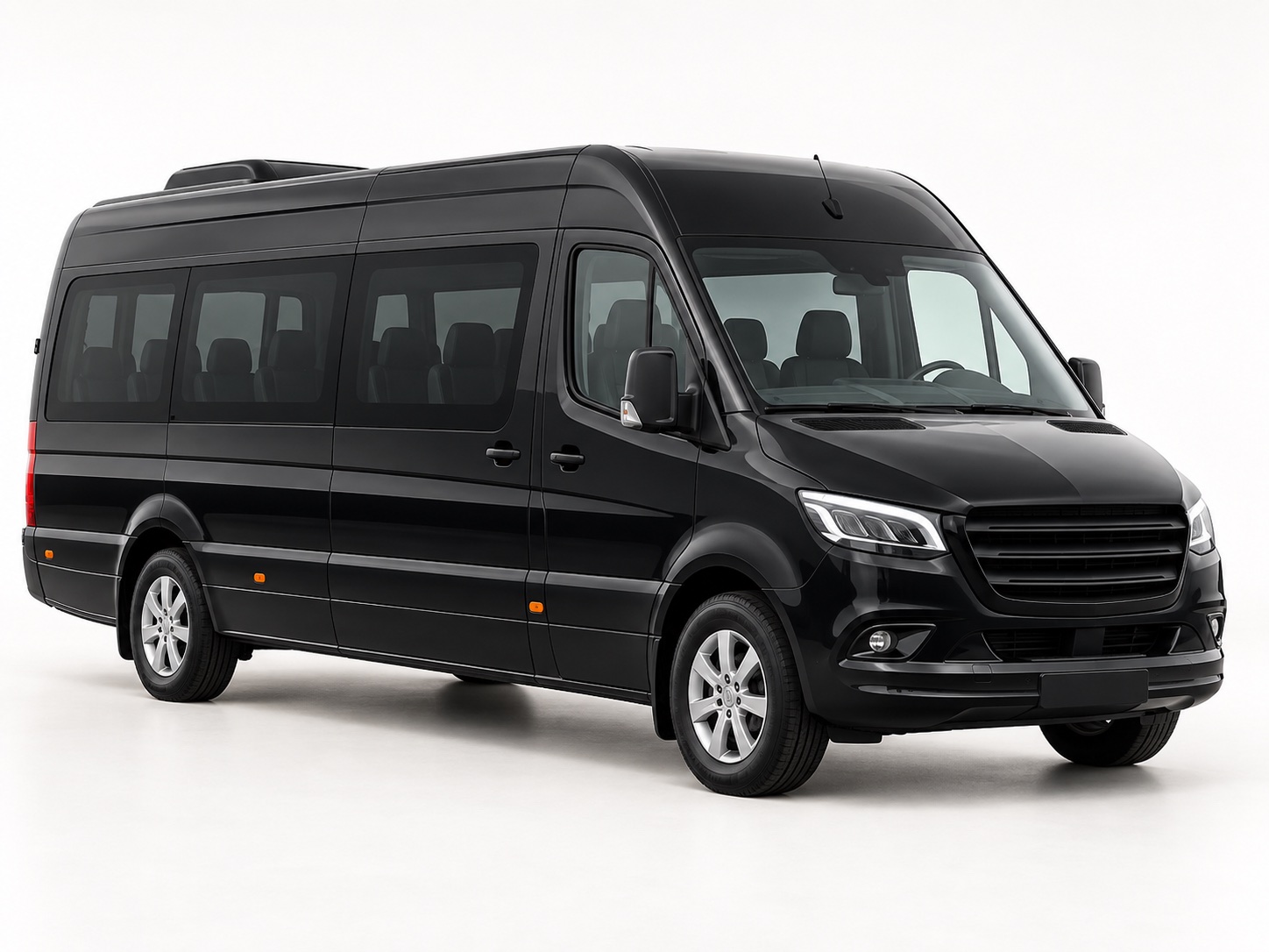 Mercedes Sprinter minibus used for group transfers